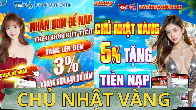 chủ nhật vàng trang 45678